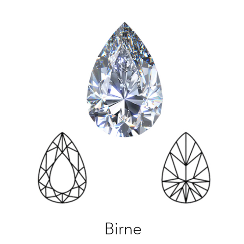 smaragdschnitt von LONITÉ diamant bestattung